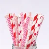 Wholesale Recyclable disposable plain white black colorful wheat rice wrapping beverage wedding paper straw bar accessories