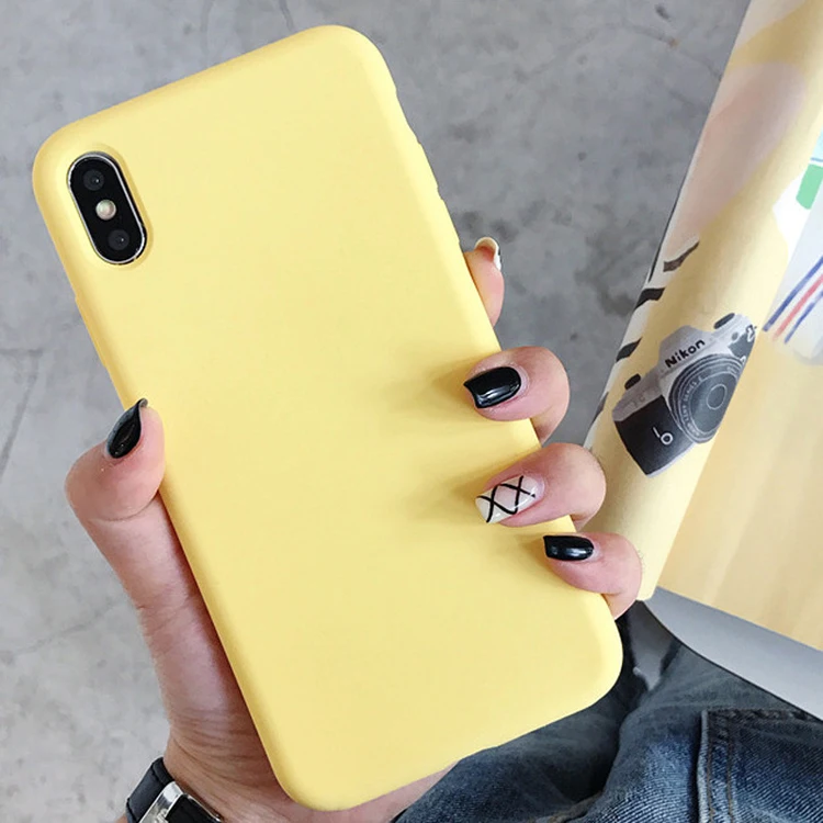 

Wholesale anti-fouling high quality colorful liquid silicone feel tpu mobile phone full cover back case for iphone xs max