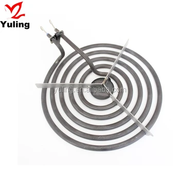 Coil Electric Tubular Heating Element Parts For Electric Fireplace