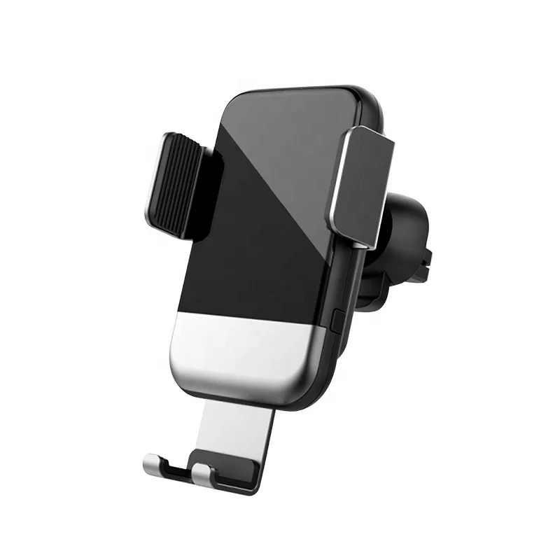 

Wholesale Price 2019 Latest Wireless Car Holder 10W Full Automatic Gravity Sensor Wireless Car Charger Mount, Black;silver+black