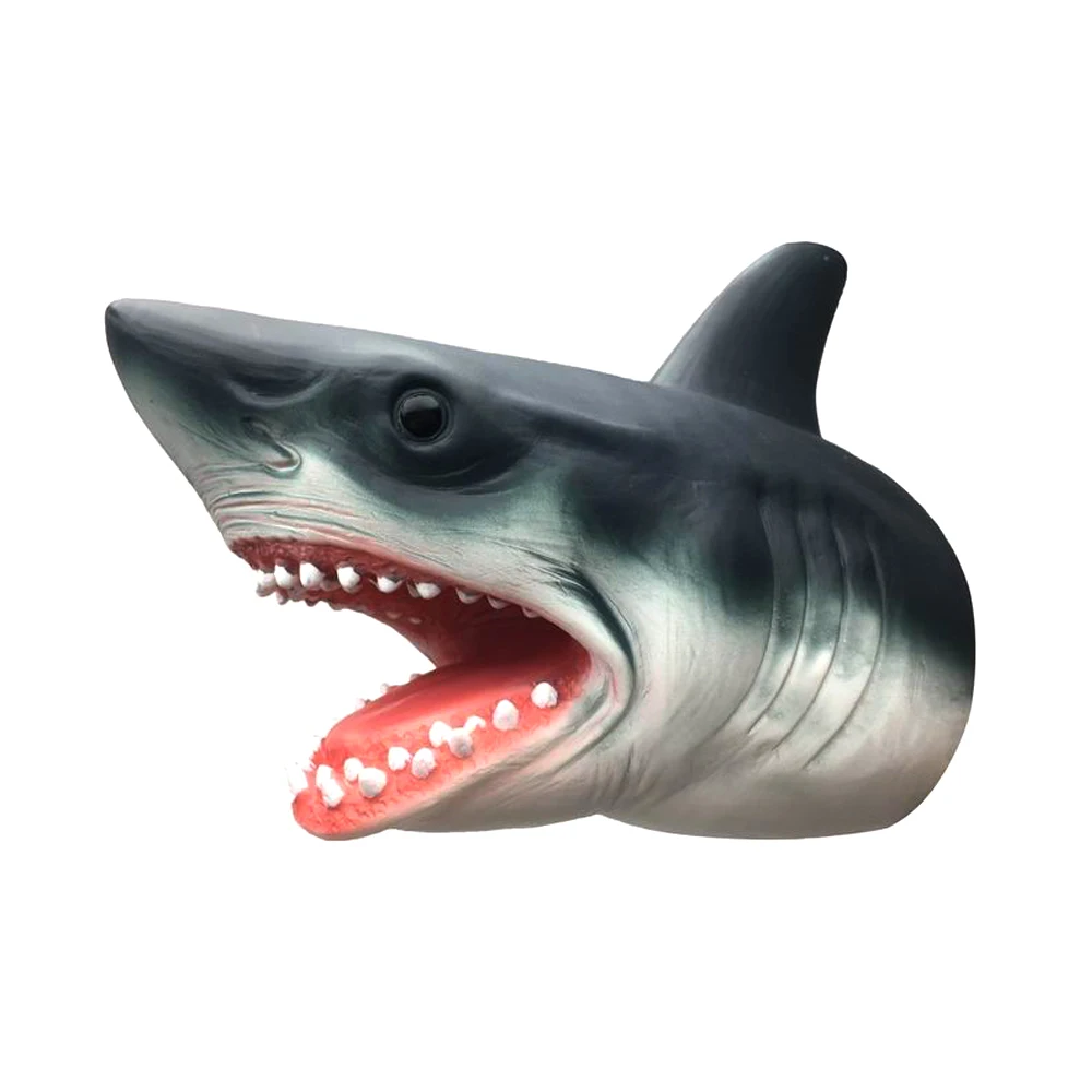 
Realistic Novelty Toy Shark Hand Puppet for Adult / Shark novelties for Halloween  (60731921093)
