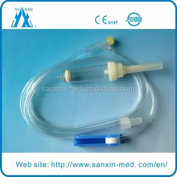 Dehp Free Pvc Tubing Burette Scalp Vein Infusion Set/iv Infusion Set ...