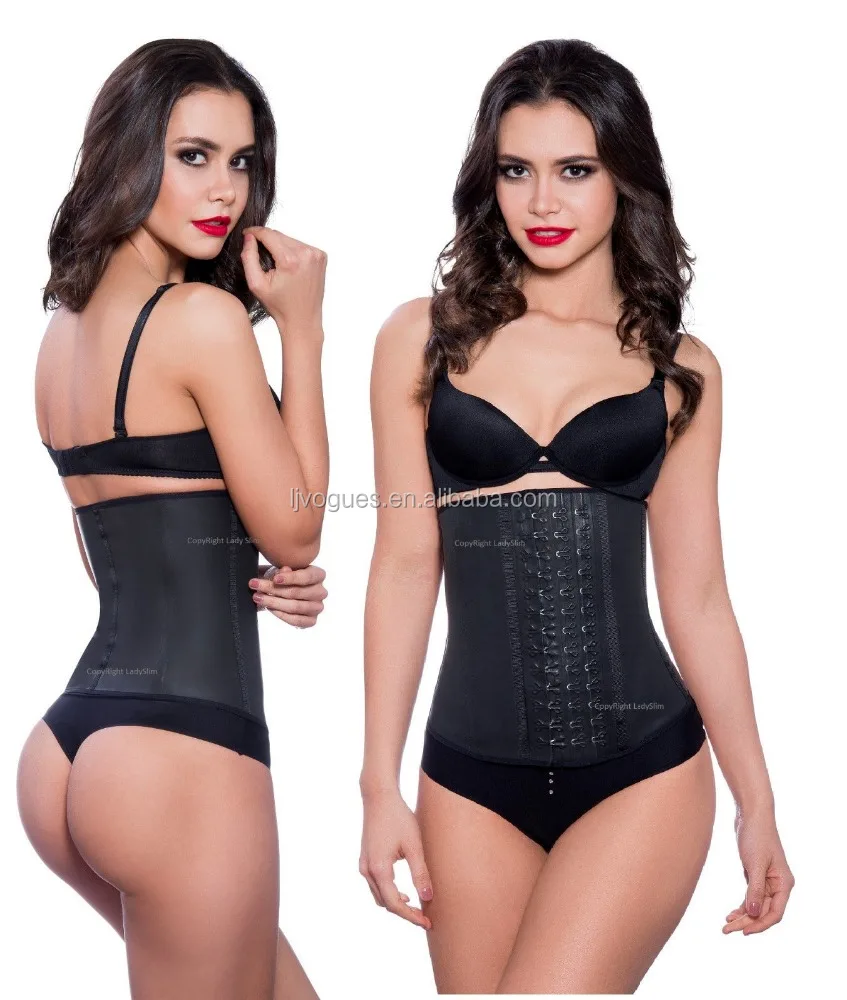 

OEM Service Plus Size Corset Breathable Private Label Latex Waist Trainer Corset for Women Body Shaper, Rose red,black,blue.purple