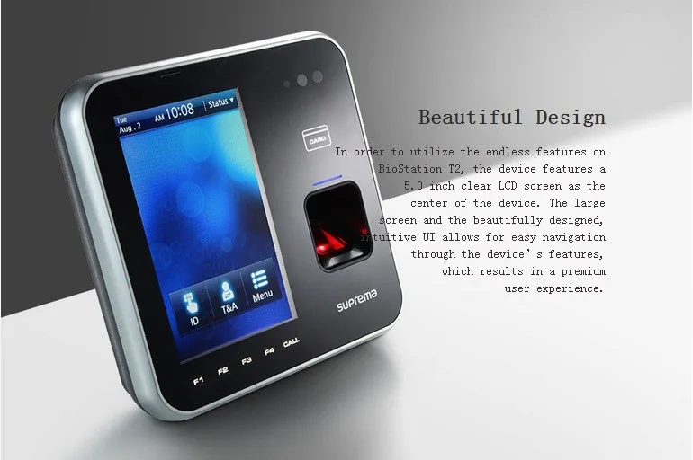 Suprema Fingerprint Access Control BioStation T2 with Payroll System (5).jpg