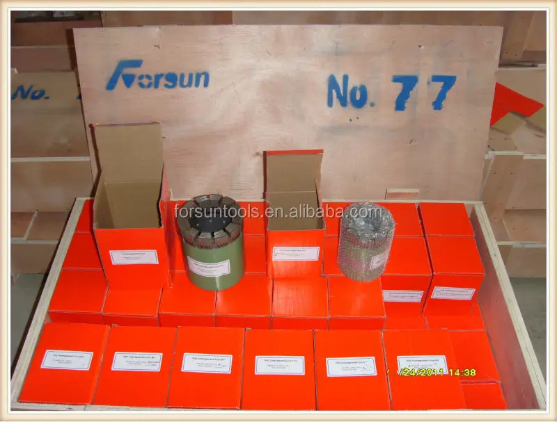 Geobore S Methods Sk6l-146mm PDC Core Drill Bit - Diamond & Tungsten Carbide