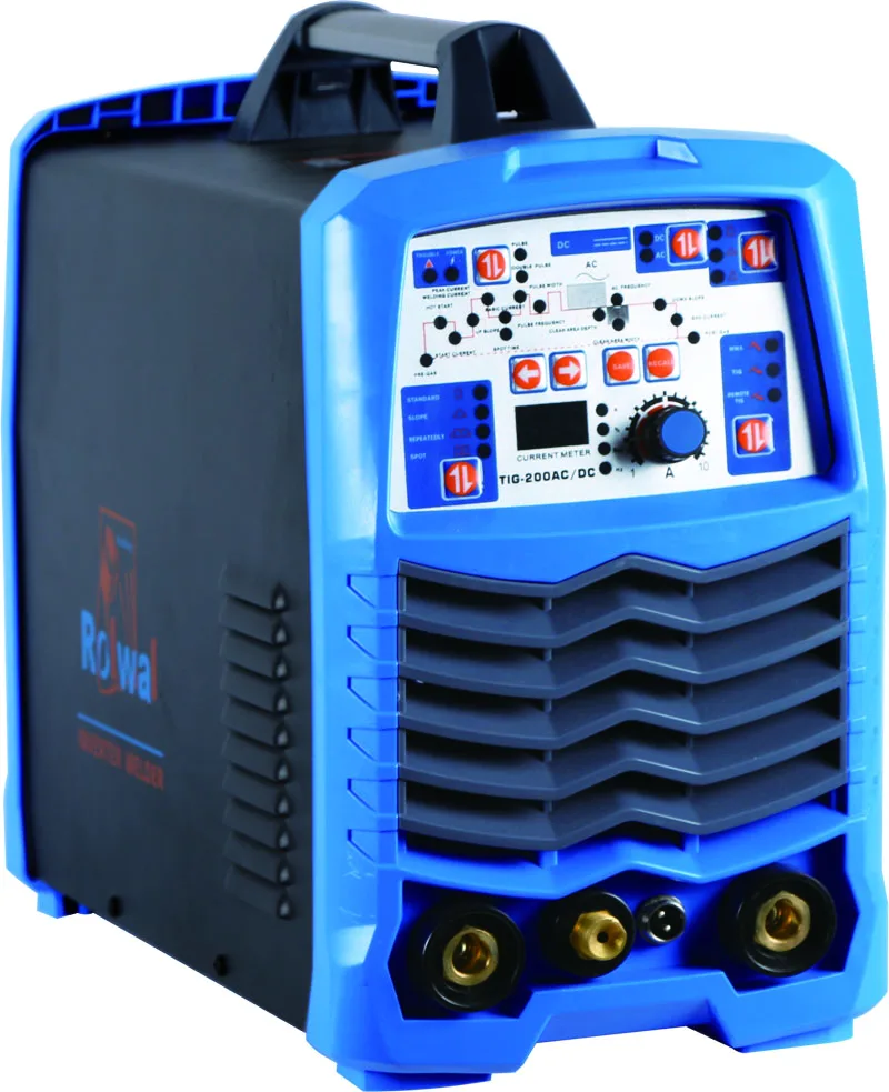 Tig200ac/dc Inverter Welding Machine Tig/mma Welder Wsme Aluminum