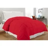 Hot Selling Solid Color Red Goose Down Comforter /Down feather Duvet comforter for wedding