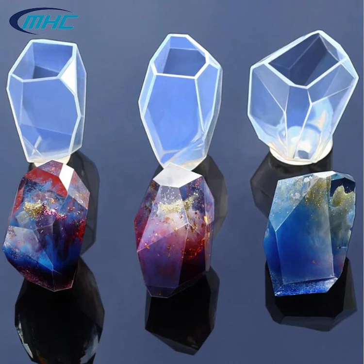 New Design DIY 3D Handmade Candle Aroma Stone Making Craft Silicone Mold Silicone Resin Mold