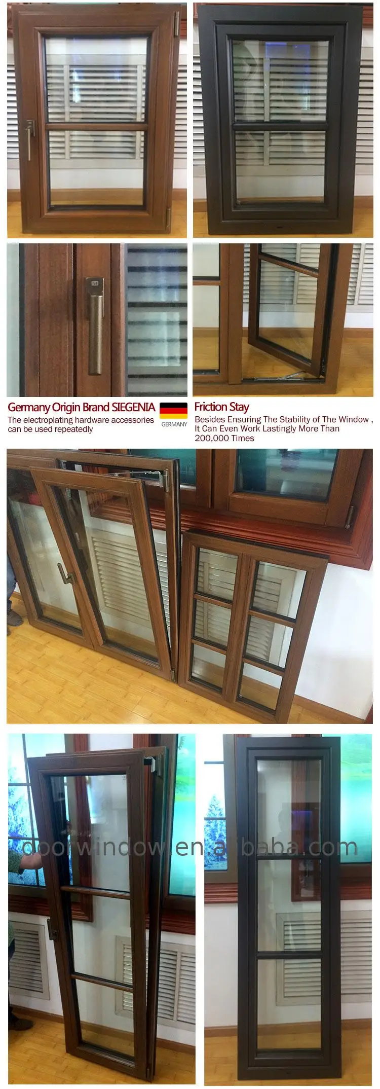 Original factory window open frames wooden designs energy performance ratings