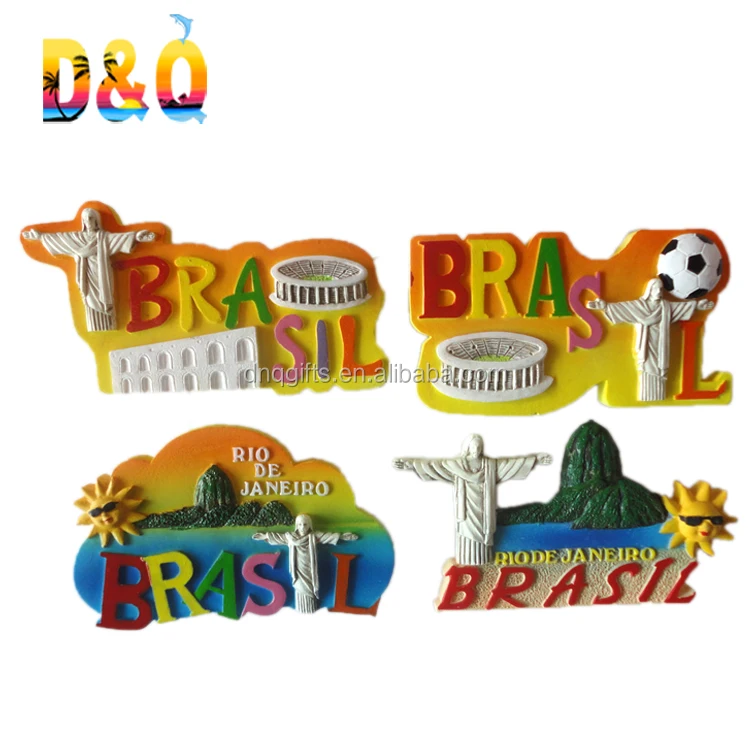Rio De Janeiro Tourist Souvenir Scenery Resin Fridge Buy Rio