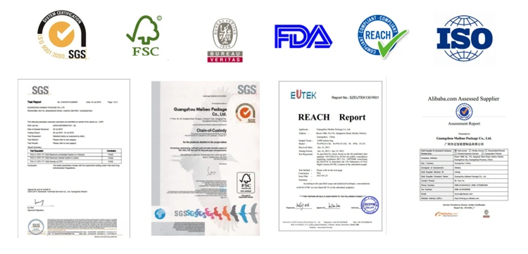 Donuts Kraft Paper Packaging Bag