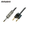 High Quality Speaker Cable 6.35mm plug to banana plug for audio system