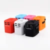 Universal travel conversion adapter 4 usb 5v 6a power adapter international world wide EU UK AU US adapter plug
