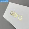 Both side gold stamping company visiting card print my business card design