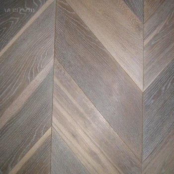 Eco pavimento in legno di quercia grigio a spina di pesce buy ... Pavimento spina di pesce