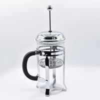 

heat resistant 350ml 600ml 800ml 1000ml borosilicate glass french press/coffee plunger coffee maker with infuser