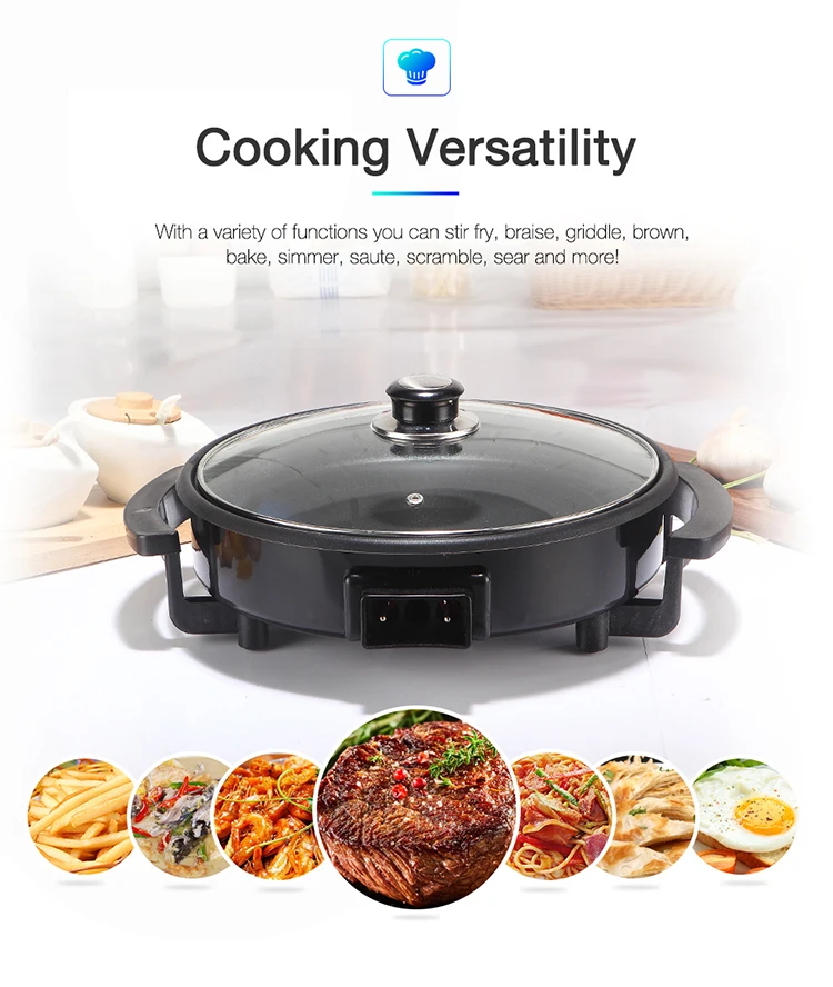Andong New Listing Factory Sales Electric Deep Fryer Self Heating Pan ...