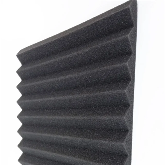 
black triangle acoustic foam Foam behind speakers mattress sound tiles absorbers sponge for building foamily 