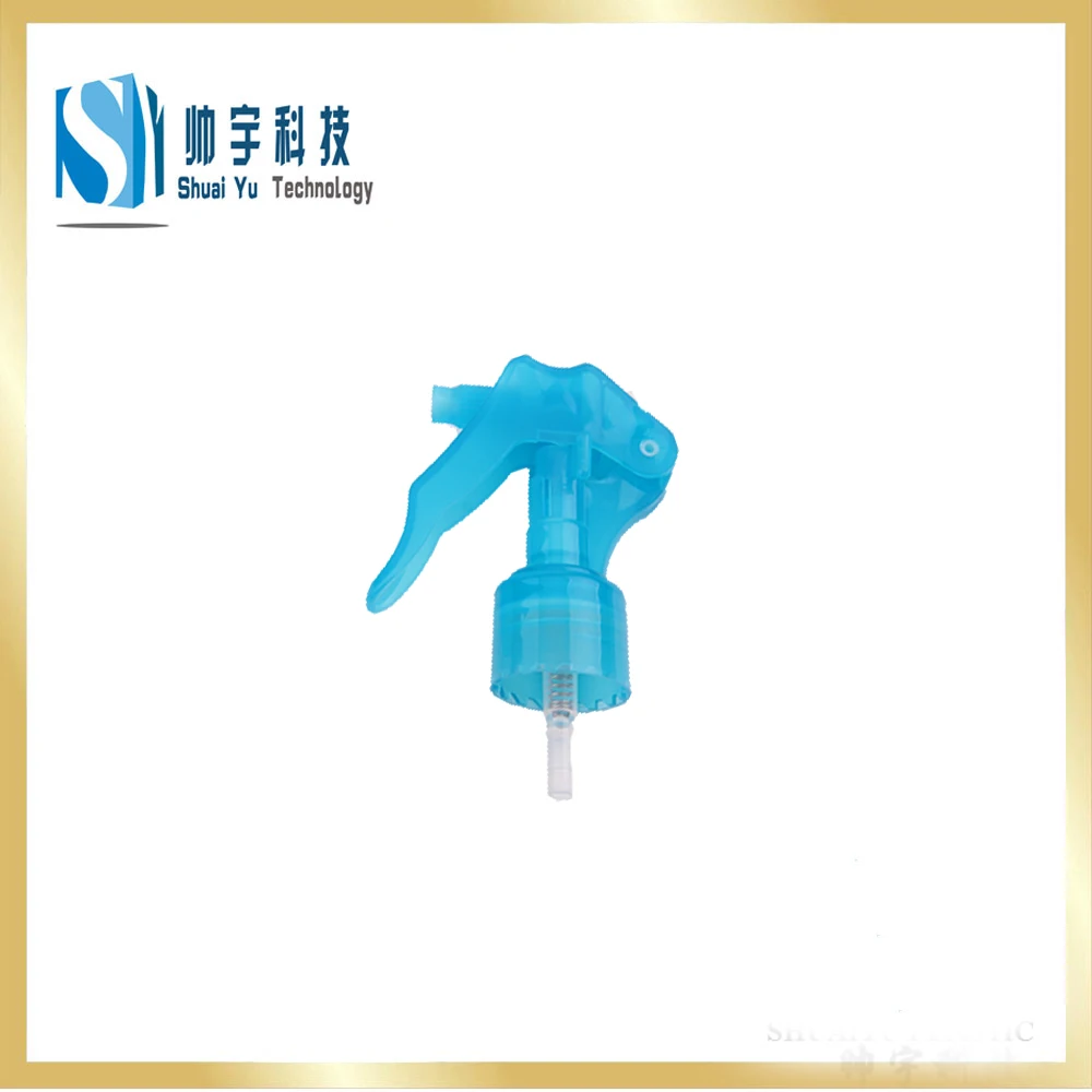 
Yuyao professional non spill colorful plastic pump sprayer, cleaning hand sprayer, plastic mouse mini trigger sprayer 