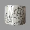 OEM custom printing lamp shades, big flower light design