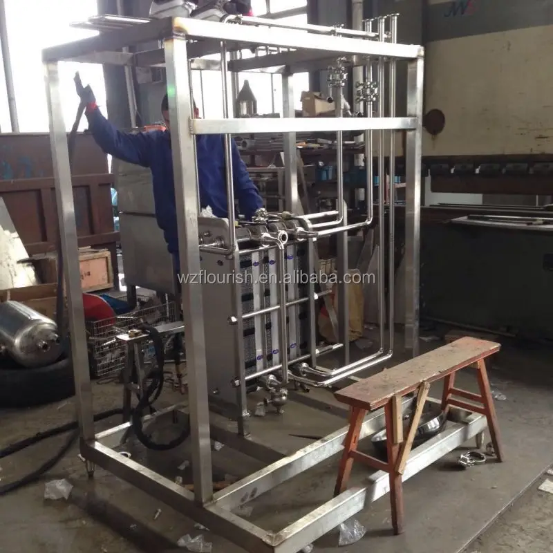 High Quality Plate Type Milk Pasteurizing Machine