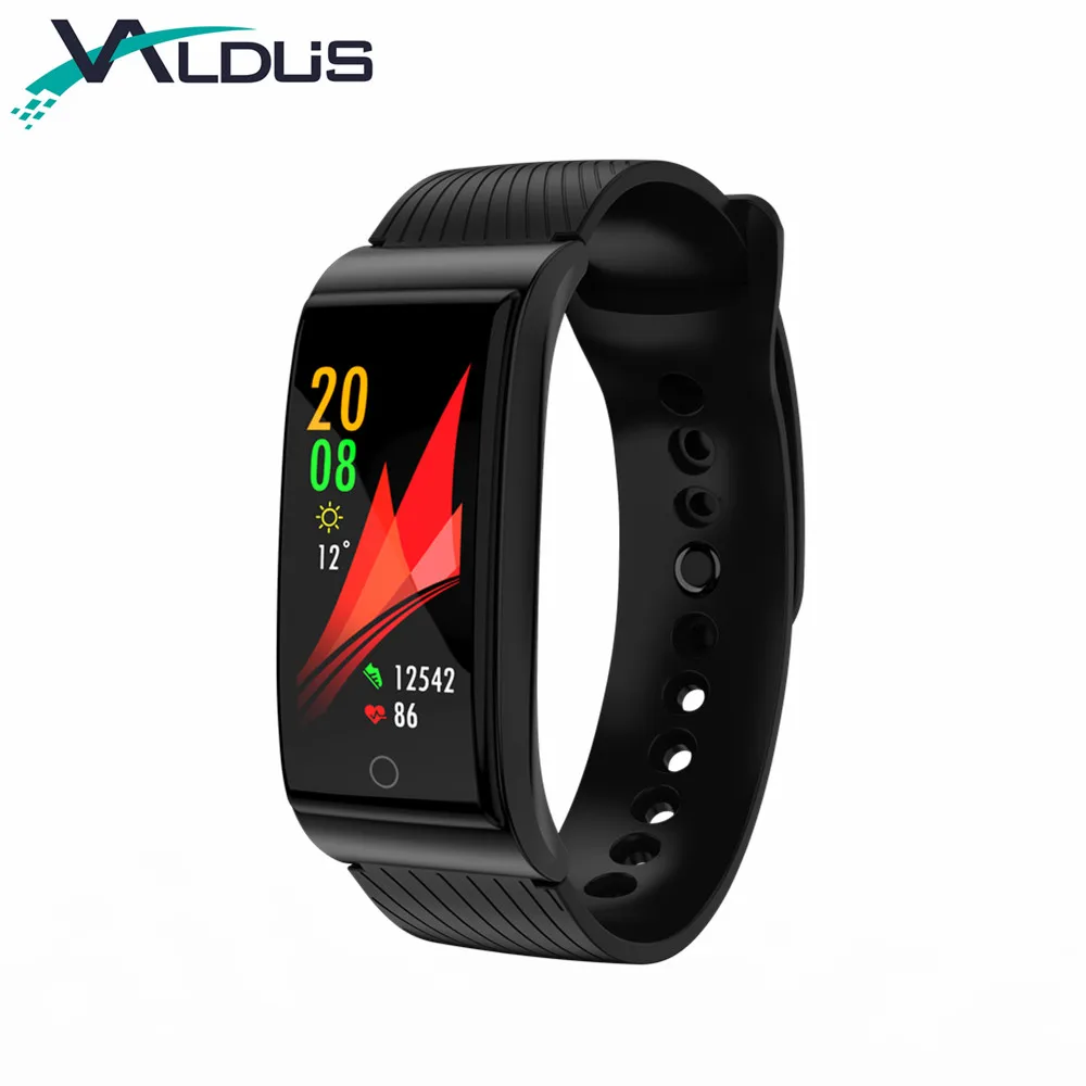 

2018 Hot Selling waterproof strapless wristband heart rate monitor Smart Wristband F4 For Android iOS With SDK