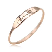 

hot selling 925 sterling silver personalized name ring for women