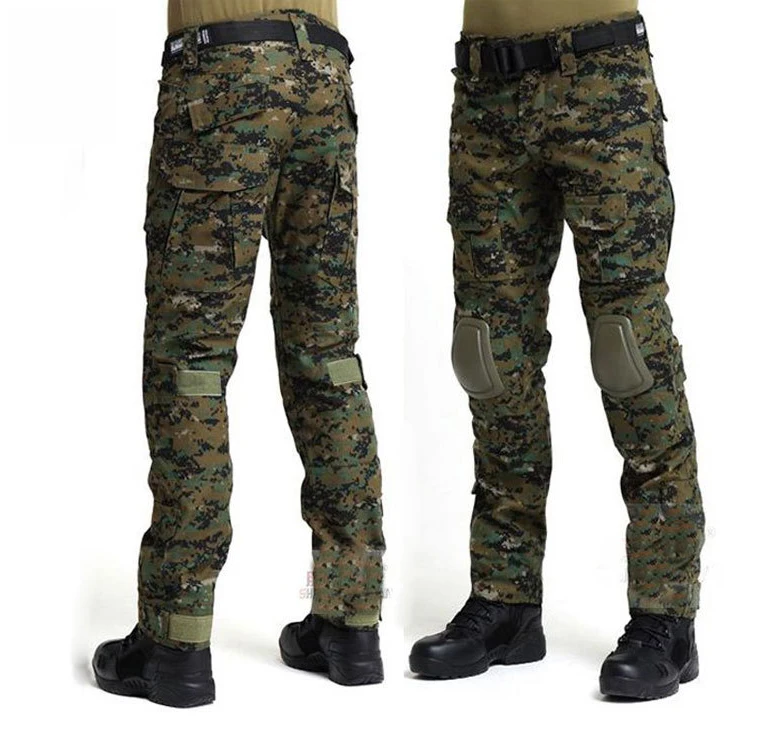 Cp Camo Professional Military Garment Special Forces Pants With Knee ...