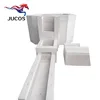 Fused cast azs brick with application for glass furnace and slide way of steel plant