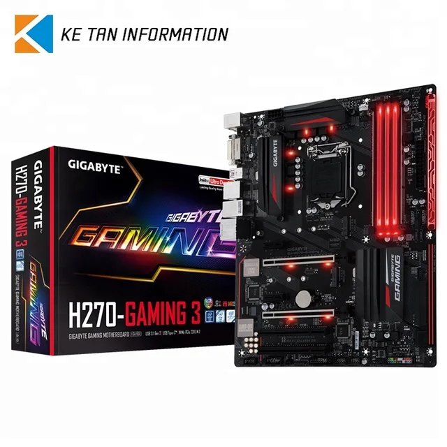 Gigabyte Ga H270 Gaming 3 Intel Cpu I7 I5 Ddr4 Gaming Motherboard Buy Gigabyte Ga H270 Gaming 3 Motherboard Gigabyte Intel Ddr4 Motherboard Cpu I7 I5 Gaming Motherboard Product On Alibaba Com