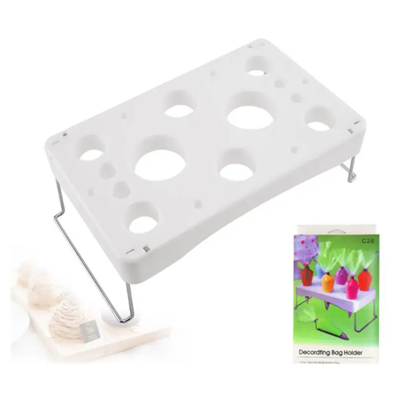 

Cake Decorating Icing Piping Bag Stand With Kitchen Icing DIY Baking Cake Holder