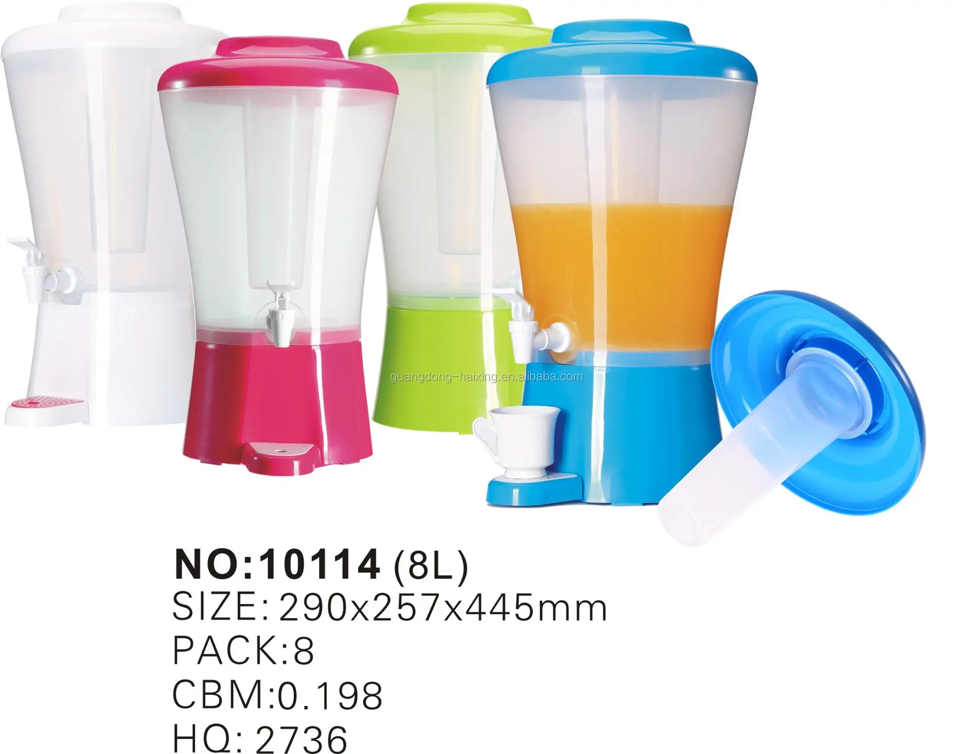 Plastic Beverage Jug With Faucet Water Juice Dispenser 4l Buy