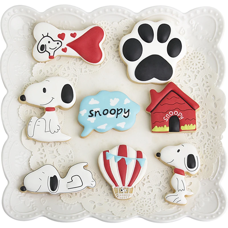 

High quality Factory Customized LFGB Cartoon Set Snoopy Cookie Cutter