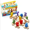 Digital train early child educational toys children wooden blocks creative development for children