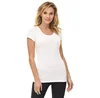 Women's Perfectly Soft Basic Fitted Short Sleeve Scoop Neck T-shirt