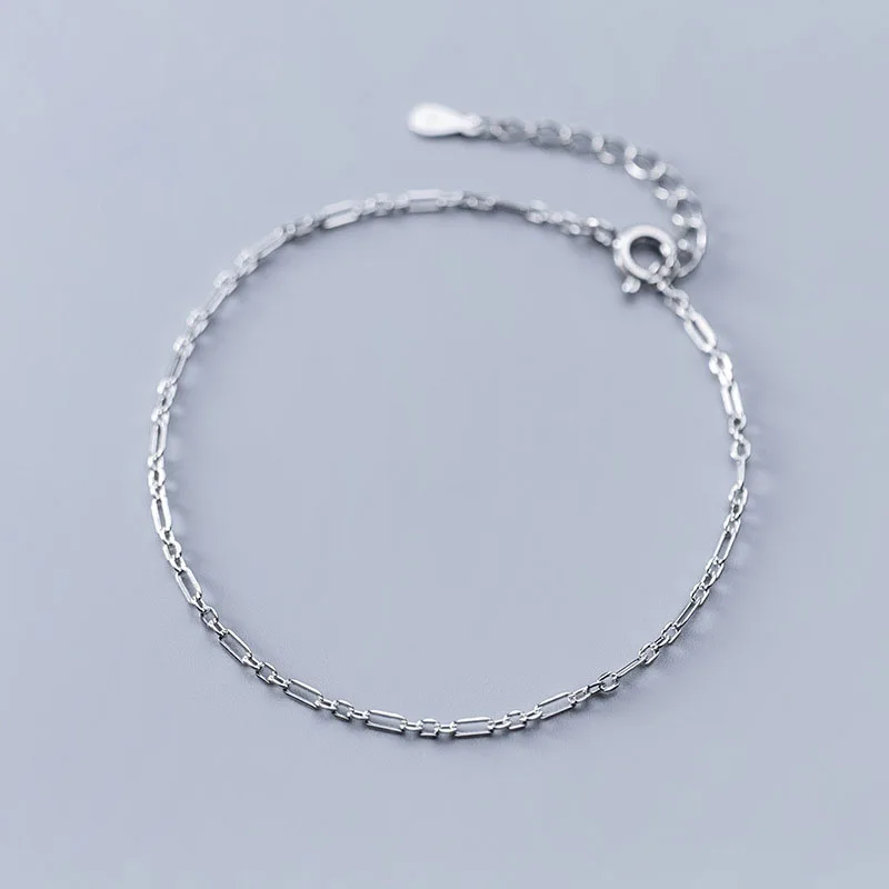 

925 Sterling Silver Chain Anklets Jewelry Wholesale