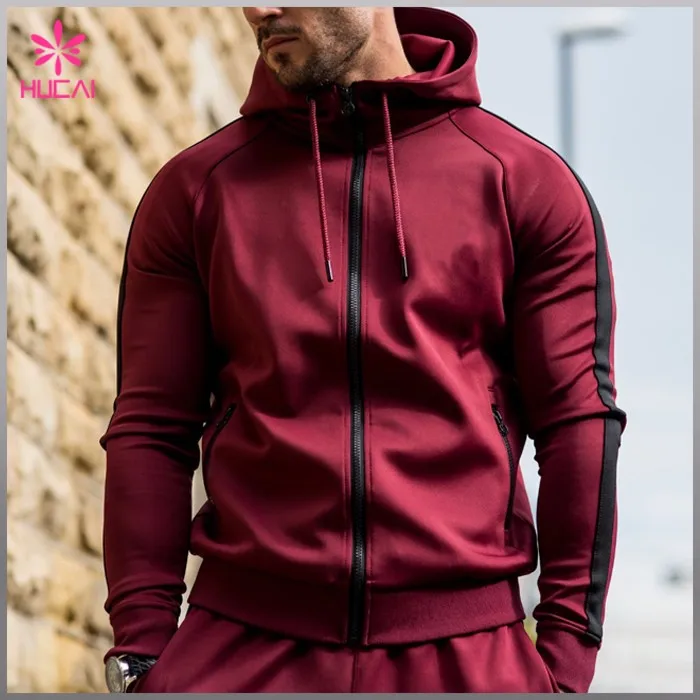 

Wholesale mens wear custom cotton polyester workout casual active wear High quality gym sports track suits, Multi color and can be customized