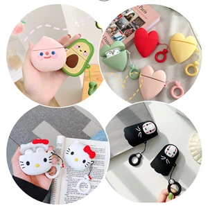 3D Silicone Anime Airpods Case Cartoon Shape