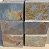 Slate stone exterior rusty wall slate tile interlocking outdoor slate tile
