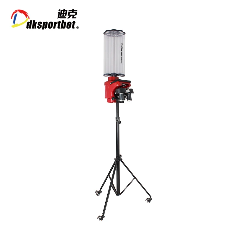 

Quality China Supplier Badminton Robot Serving Machine, Red