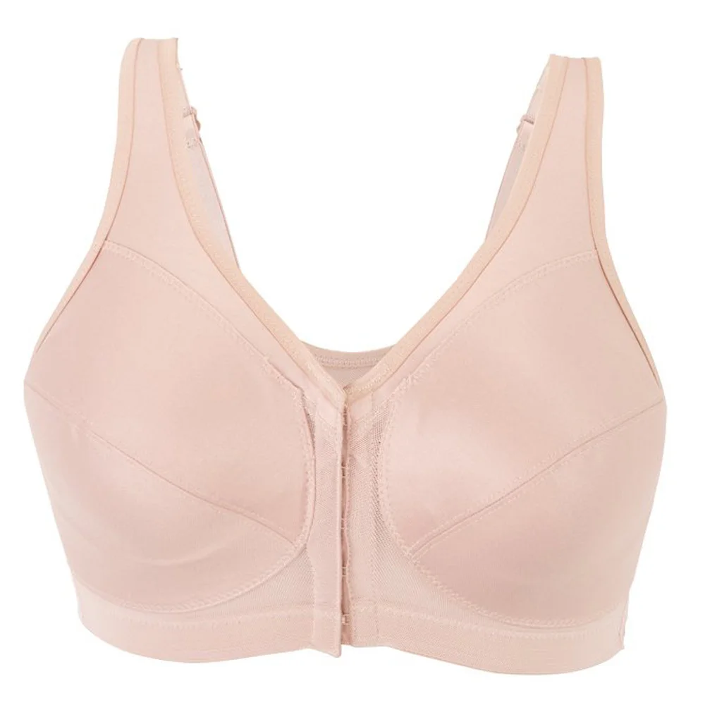 

Wholesale Women's Support Bra,Breathable Cool Net Low MOQ OEM Wire Free Full Figure Sexy Bra, White,black,red,purple
