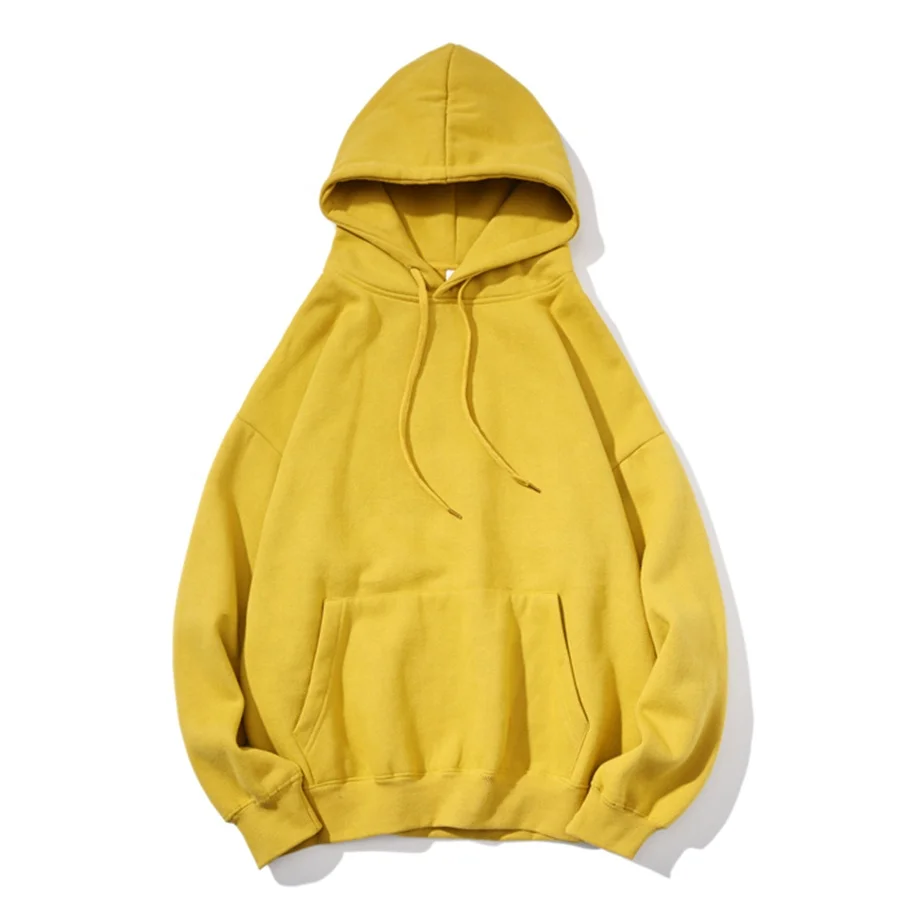 

custom casual men hooded pullover long sleeve blank loose hoodies, 13 colors