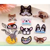 Lovely Animal Design 3D Embroidered Technics Custom Embroidery Patch For Kids
