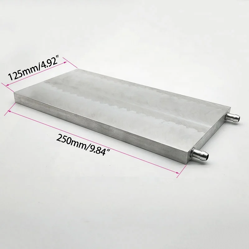 

Width 125x250x15mm Liquid Water Cooler Hest sink
