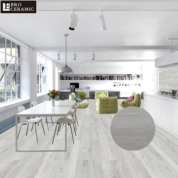 2019 Wholesale Wood Look Design Porcelain Restaurant Floor Tiles
