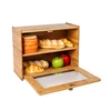 2-Layer Large Capacity Corner Bread Box