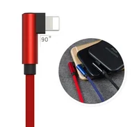

Tinderala Double 90 Degree Elbow Mobile Cell Phone Fast Charger Game Micro Type C 8Pin Data Gaming Charging USB Cable for iphone