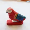wood Parrot child stapler stationery prize
