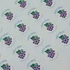 Custom Fruit Smell Scratch and Sniff Sticker Rub Long Scent Sticker
