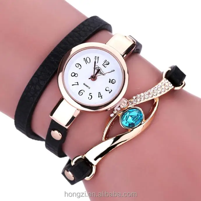 

Fashion quartz watch Bracelet Watches top brand leather strap lady girl wrist watch clock women relogios femininos, N/a
